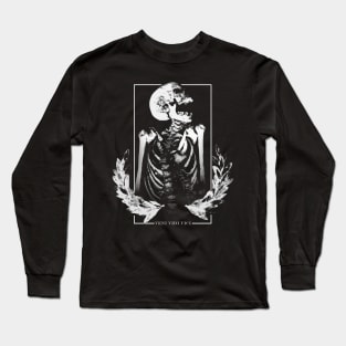 Ancient Skeleton Crest - VENI VIDI VICI Long Sleeve T-Shirt